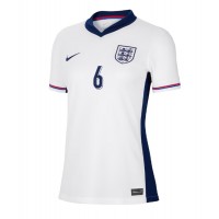 Camisa de time de futebol Inglaterra Marc Guehi #6 Replicas 1º Equipamento Feminina Europeu 2024 Manga Curta